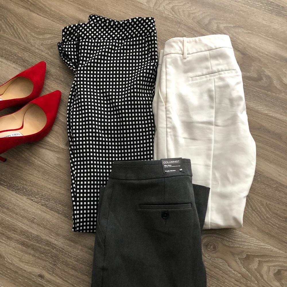 **SOLD***Lot of columnist express editor slacks